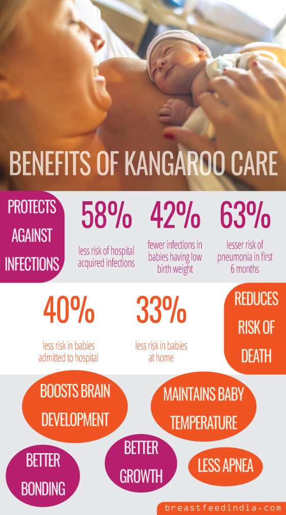 Benefits of kangaroo care